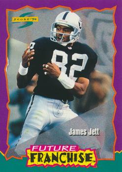 James Jett Los Angeles Raiders 1994 Score NFL Future Franchise #323